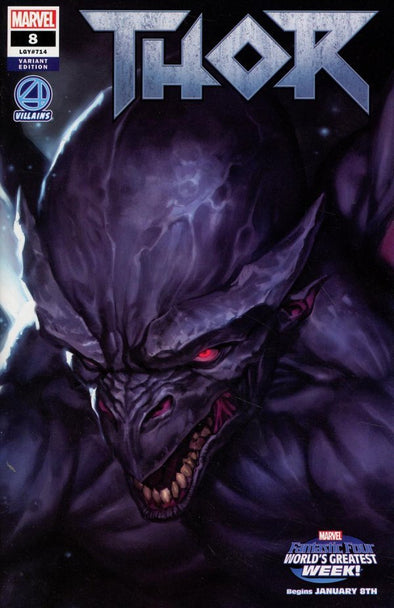Thor (2018) #08 (Marko Djurdjevic FF Villains Variant)