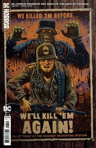 DC Horror Presents Sgt. Rock vs. the Army of the Dead (2022) #03 (Francavilla Variant)