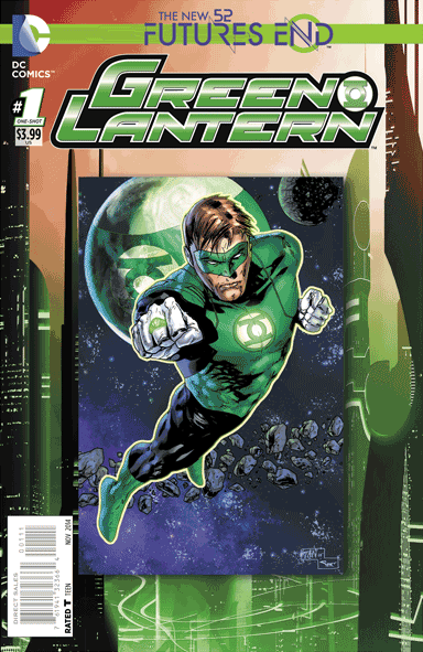Green Lantern Futures End (2014) #01 (Lenticular)