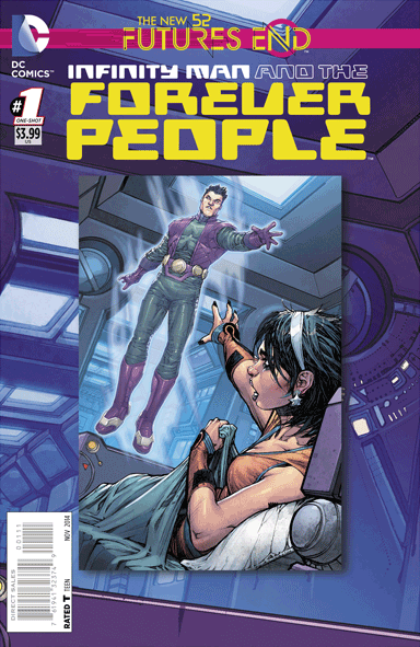 Infinity Man and the Forever People Futures End (2014) #01 (Lenticular)