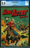 Gene Autry Comics (1941) #005 (CGC 5.5 Graded)