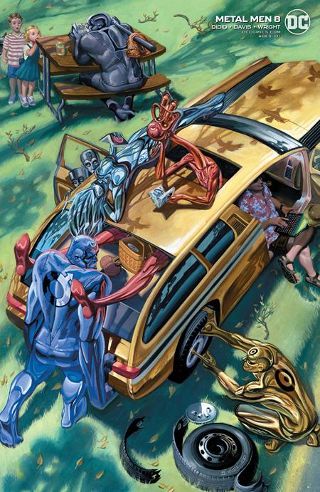 Metal Men (2019) #08 (of 12) (Steve Rude Variant)