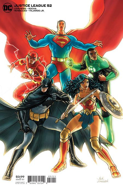 Justice League (2018) #52 (Nick Derington Variant)