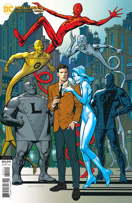 Metal Men (2019) #10 (of 12) (Kevin Knowlan Variant)