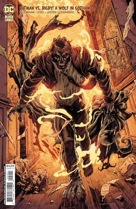 Batman vs Bigby a Wolf in Gotham (2021) #02 (Brian Level, Jay Leisten Variant)