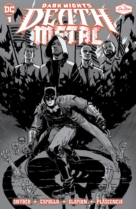 Dark Nights Death Metal #01 (Soundtrack Rise Against with flexi single Broken Dreams) (2nd Printing)