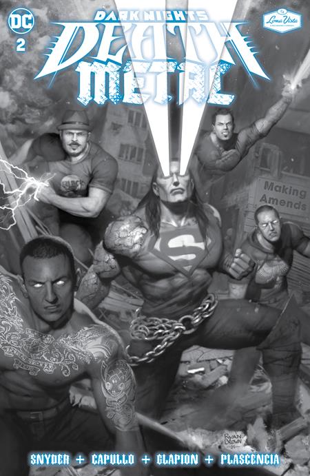 Dark Nights Death Metal #02 (Soundtrack Grey Daze with flexi single Anything Anything) (2nd Printing)