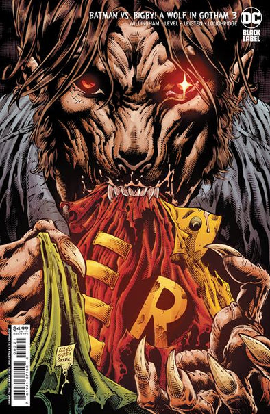 Batman vs Bigby a Wolf in Gotham (2021) #03 (Brian Level, Jay Leisten Variant)