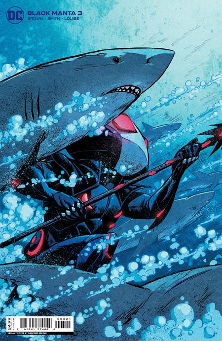 Black Manta (2021) #03 (of 6) (Sanford Greene Variant)