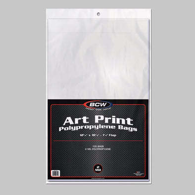 12x18 Art Print Polypropolene Sleeve Bags
