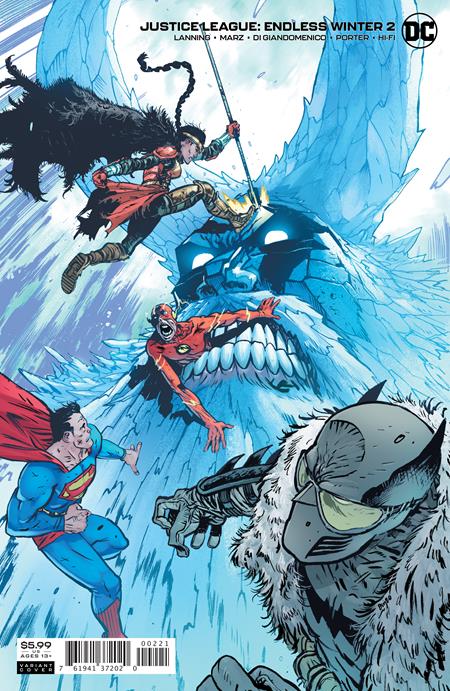 Justice League Endless Winter (2020) #02 (of 2) (Daniel Warren Johnson Variant)