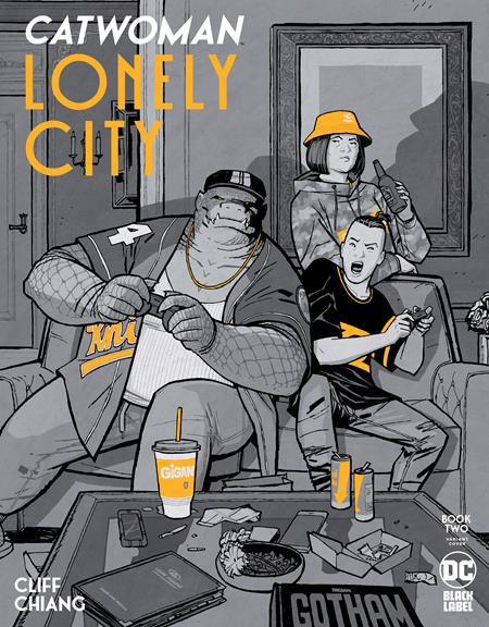 Catwoman Lonely City (2021) #02 (of 4) (Cliff Chiang Variant)