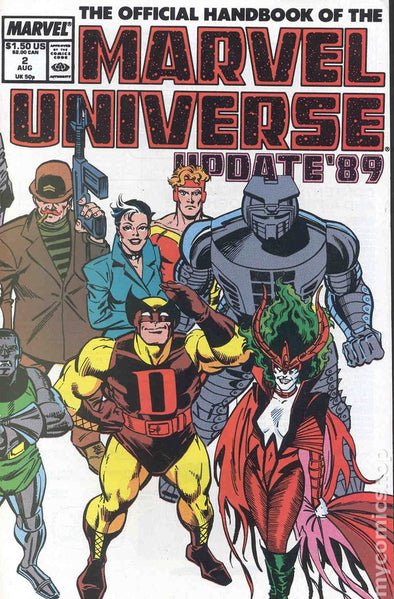 Official Handbook of the Marvel Universe Update '89 (1989) #02