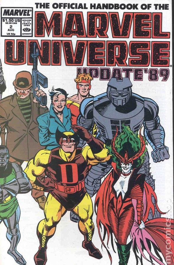 Official Handbook of the Marvel Universe Update '89 (1989) #02