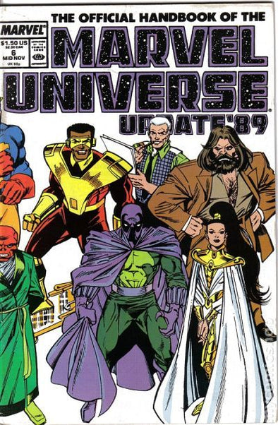 Official Handbook of the Marvel Universe Update '89 (1989) #06