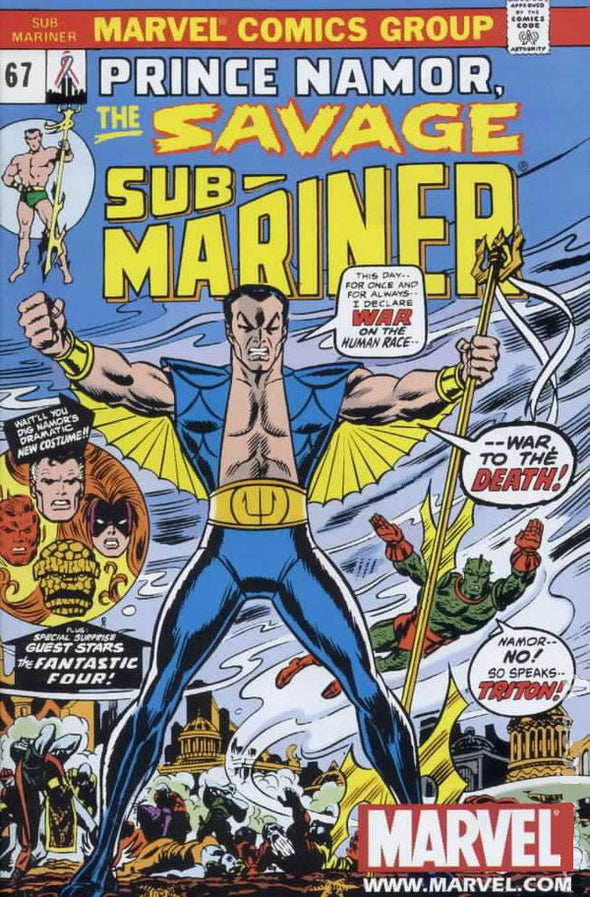 Sub-Mariner (1968) #67 (Marvel Legends Reprint)