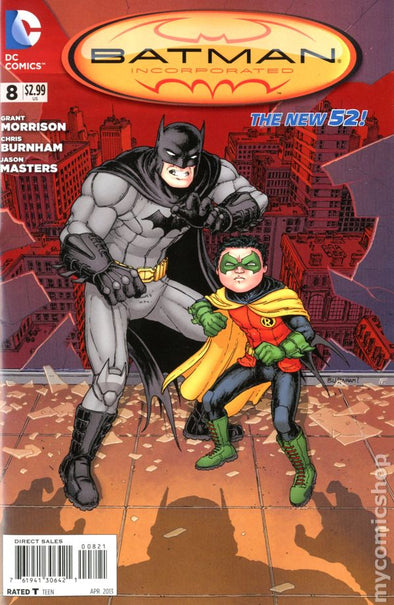 Batman Incorporated (2012) #08 (Chris Burnham Variant)