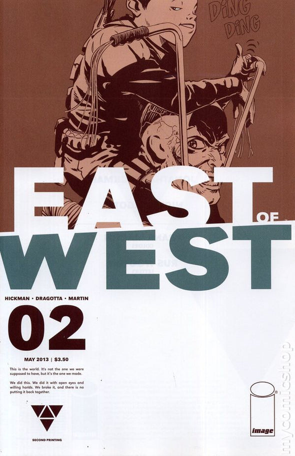 East of West (2013) #02 (2nd Printing)