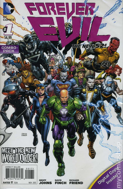 Forever Evil (2013) #01 (of 7) (Combo Pack Variant)