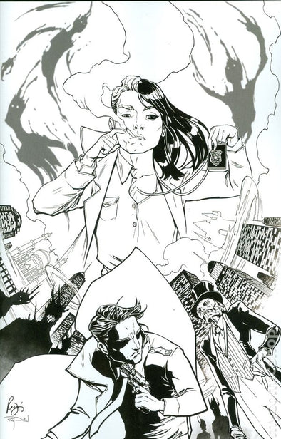 Dream Police (2014) #01 (Renae Deliz B&W Variant)
