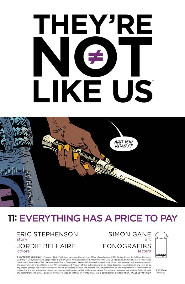 They're Not Like Us (2014) #11