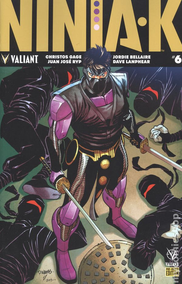 Ninja-k (2017) #06 (David Williams Variant)