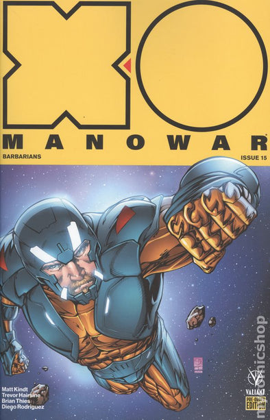 X-O Manowar (2017) #15 (Pre-Order Variant)