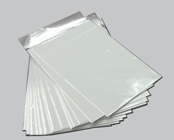 Silver Polypropylene Bag and Board (SINGLE)