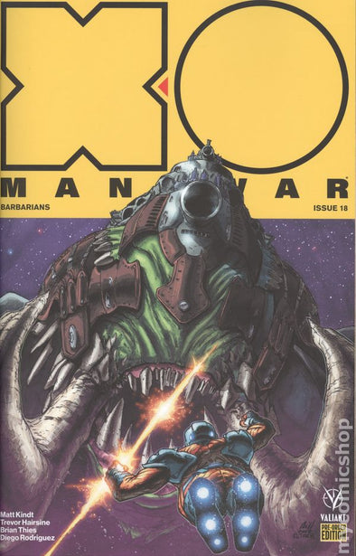 X-O Manowar (2017) #18 (Pre-Order Variant)
