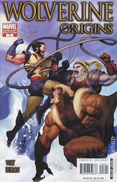 Wolverine Origins (2006) #08 (Ariel Olivetti Variant)