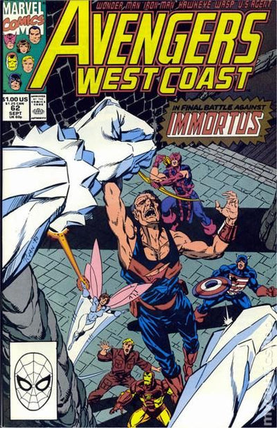 Avengers West Coast (1985) #062