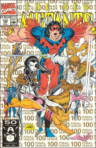 New Mutants (1983) #100 (2nd Printing Gold)