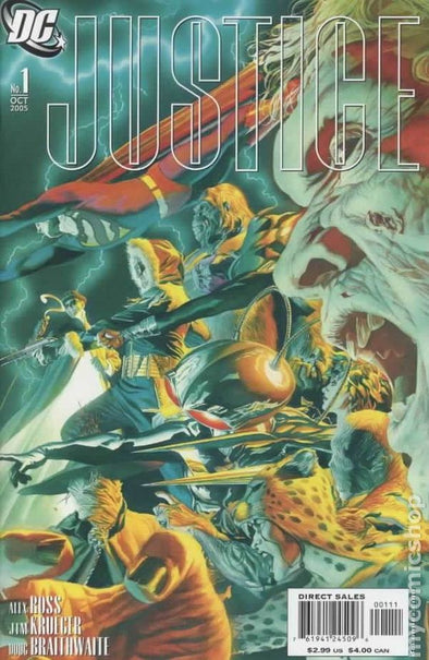 Justice (2005) #01 (Cover B Variant)