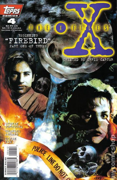 X-Files (1995) #04 (2nd Printing)
