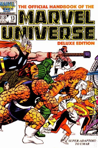 Official Handbook of the Marvel Universe Deluxe Edition (1985) #13