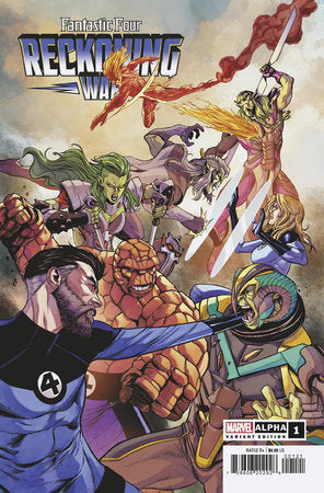 Fantastic Four Reckoning War (2022) #01 (Stefano Caselli Variant)