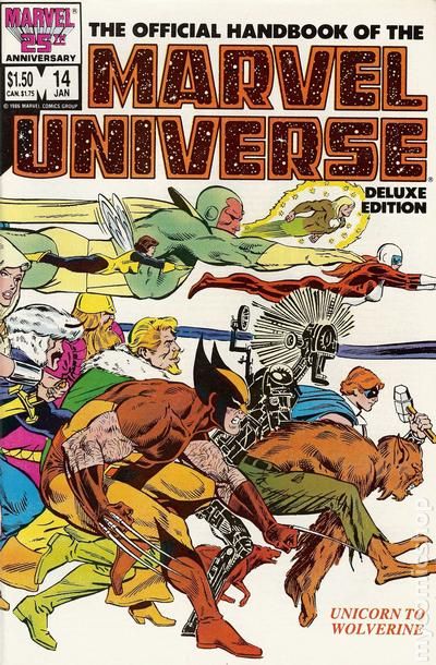 Official Handbook of the Marvel Universe Deluxe Edition (1985) #14