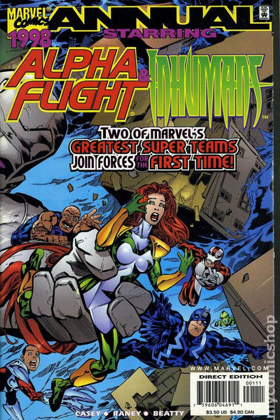 Alpha Flight Inhumans Annual (1997) #01