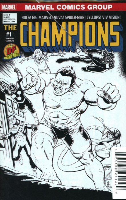 Champions (2016) #01 (DF John Cassaday Variant)