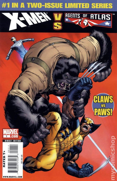 X-Men Vs Agents of Atlas (2009) #01 (of 2)