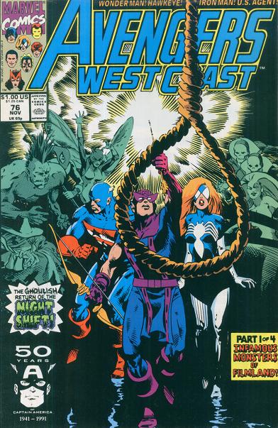 Avengers West Coast (1985) #076 (AUS Price Variant)