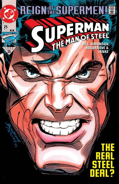 Superman Man of Steel (1991) #025