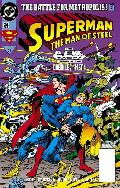 Superman Man of Steel (1991) #034