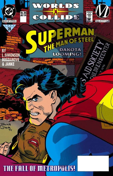 Superman Man of Steel (1991) #035