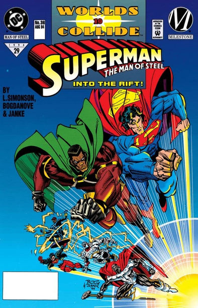 Superman Man of Steel (1991) #036