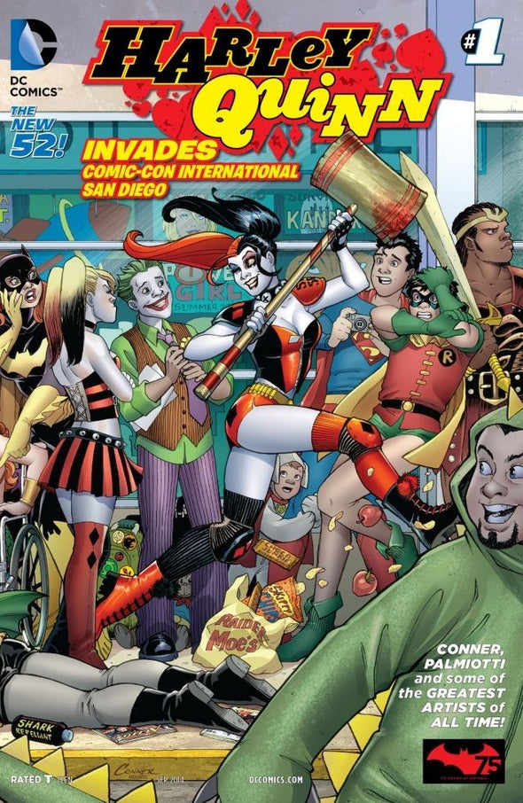Harley Quinn Invades San Diego Comic Con International (2014) #01