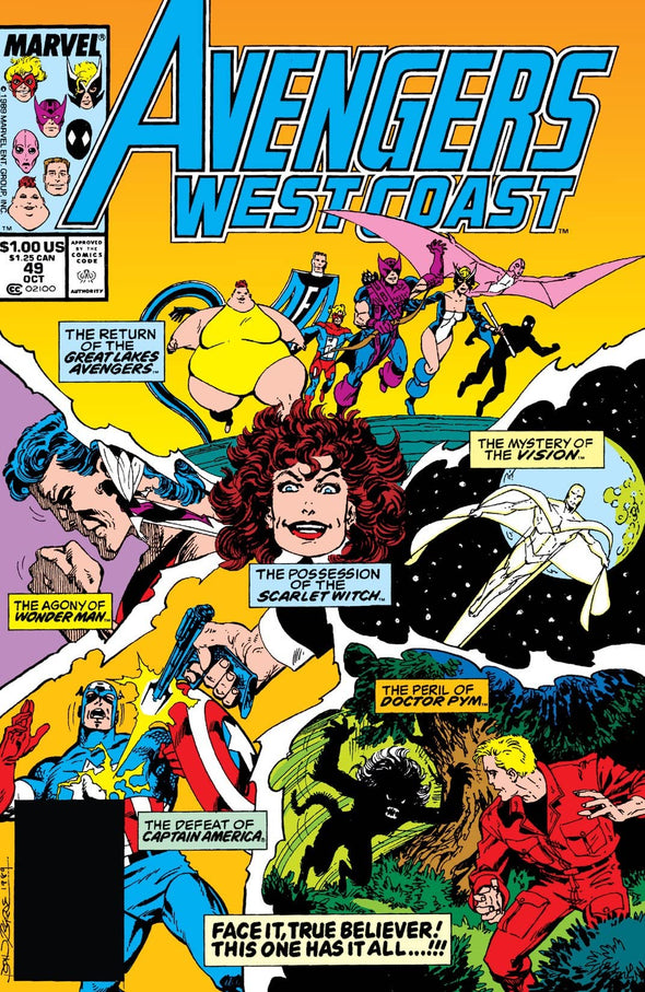 Avengers West Coast (1985) #049