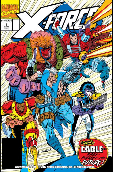 X-Force (1991) #008 (AUS Price Variant)