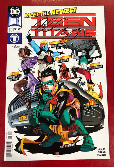 Teen Titans (2016) #20 (DF Signed by Bernard Chang)