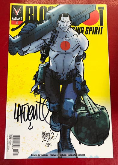 Bloodshot Rising Spirt (2018) #04 (David LaFuente Variant Signed by David LaFuente + COA)